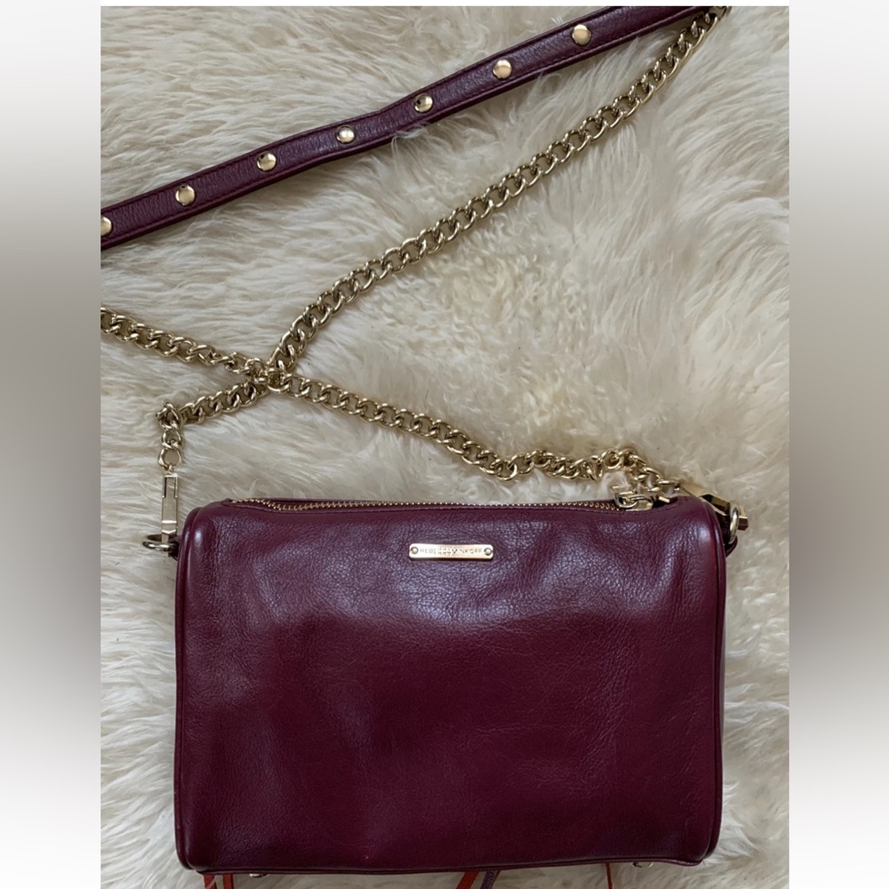 Rebecca Minkoff Mini Jett Leather Crossbody Bag